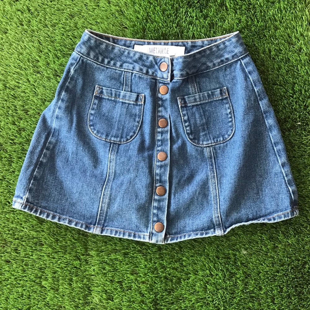 Brandy Melville Denim Skirt